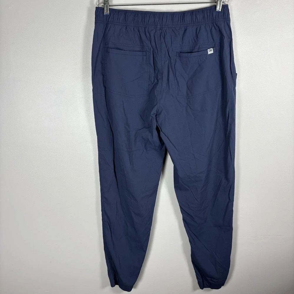 Outdoor Research Men's XL Navy Blue Elastic Waist Drawstring Trail Zendo Joggers